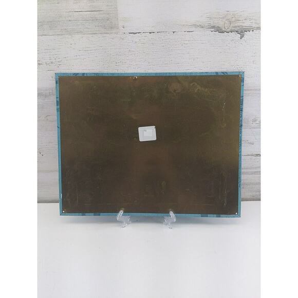 Hang Ten Tin Sign 12.5” x 16” Beach Palm Surf Surfing Waves Ocean Metal Wall - Picture 2 of 2